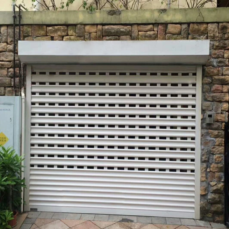 Aluminum Alloy Shop OneButton Remote Control Automatic Rolling Shutter